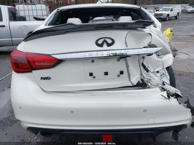 43824255 :رقم المزاد ، JN1FV7AR7LM660182 vin ، 2020 Infiniti Q50 Red Sport 400 Awd مزاد بيع