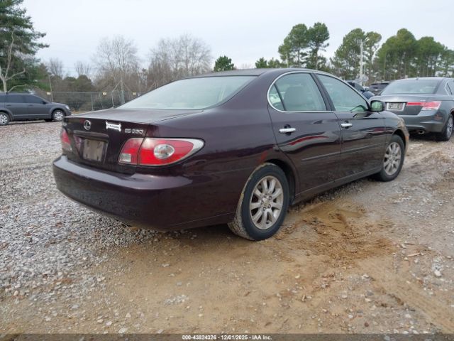2004 LEXUS ES 330 JTHBA30G645041230 Photo 3