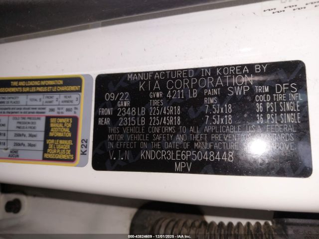 2023 KIA NIRO KNDCR3LE6P5048448 Photo 8