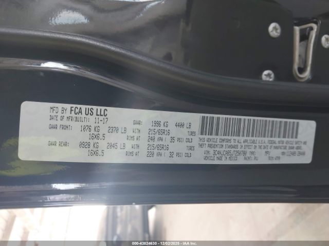 2018 JEEP COMPASS 3C4NJCAB5JT250780 Photo 8