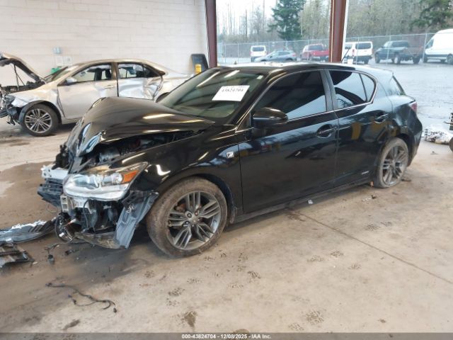 2013 LEXUS CT 200H JTHKD5BH6D2137109 Photo 1