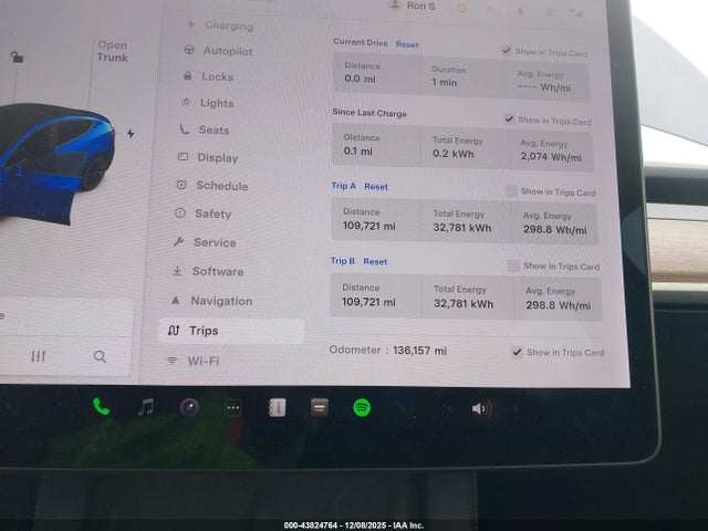 2021 TESLA MODEL Y 5YJYGDEE8MF184458 Photo 6