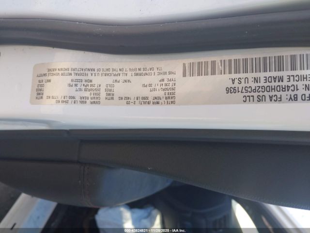 2023 DODGE DURANGO 1C4RDHDG2PC571936 Photo 8