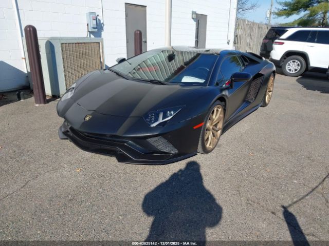 2018 LAMBORGHINI AVENTADOR S ZHWUV4ZD0JLA07069 Photo 1