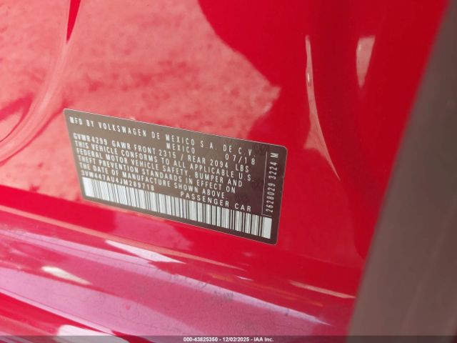 2018 VOLKSWAGEN GOLF GTI 3VW447AU4JM289718 Photo 8