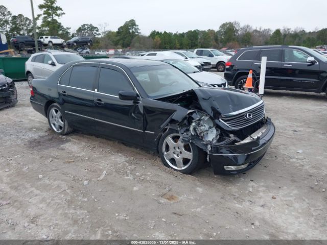 2005 LEXUS LS 430 JTHBN36F755020925