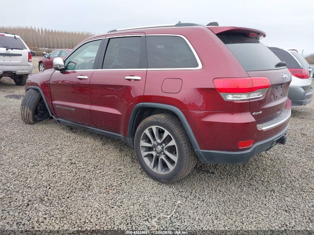 1C4RJFBGXJC142857 Jeep Grand Cherokee Limited 4x4