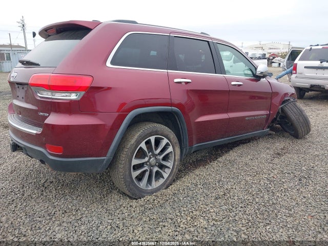 1C4RJFBGXJC142857 Jeep Grand Cherokee Limited 4x4