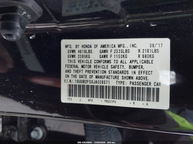 2018 ACURA TLX 19UUB2F5XJA009571 Photo 8