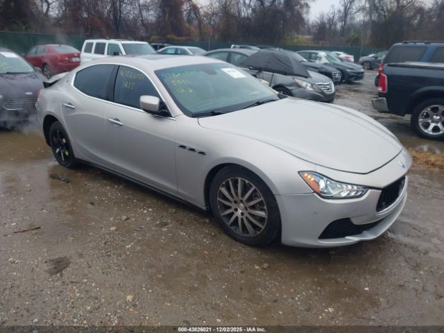 2014 MASERATI GHIBLI ZAM57RTA1E1087690