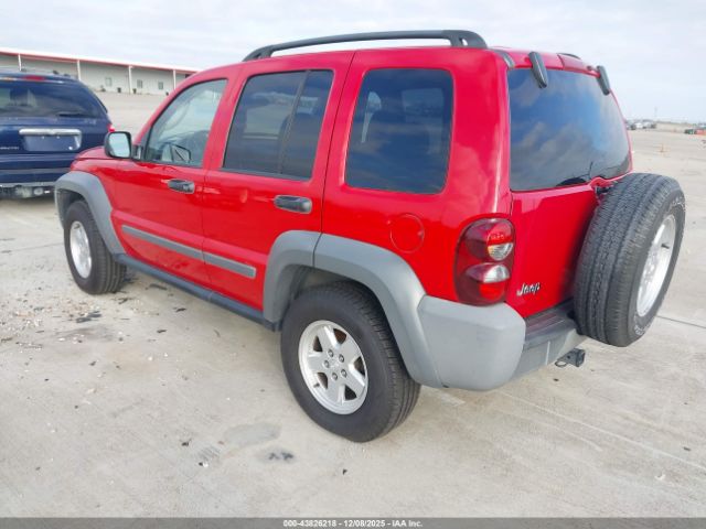 2005 JEEP LIBERTY 1J4GK48K85W533993 Photo 2