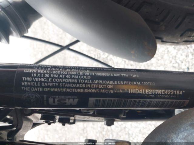 2019 HARLEY-DAVIDSON XL883 1HD4LE217KC423184 Photo 9