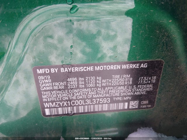 Mini Countryman Cooper S 2020 WMZYX1C00L3L37593 Image 9