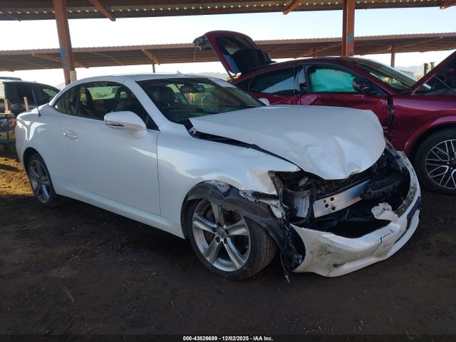 43826699 :رقم المزاد ، JTHFE2C24C2508161 vin ، 2012 Lexus Is 350c مزاد بيع