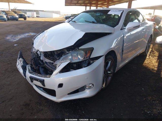 43826699 :رقم المزاد ، JTHFE2C24C2508161 vin ، 2012 Lexus Is 350c مزاد بيع