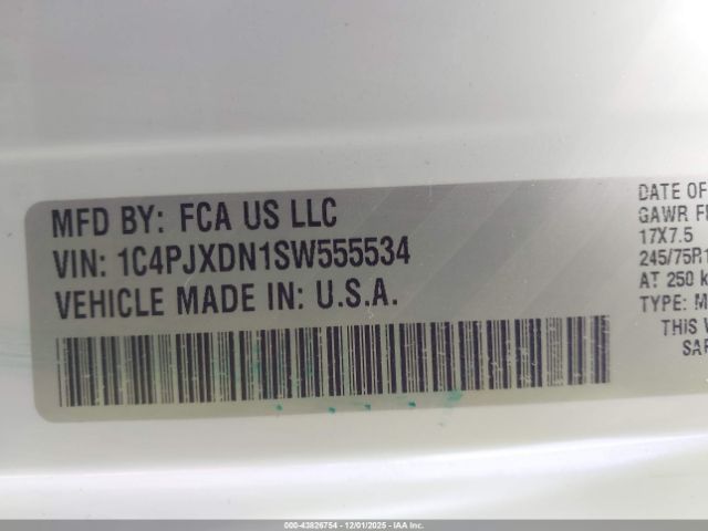 2025 JEEP WRANGLER 1C4PJXDN1SW555534 Photo 8