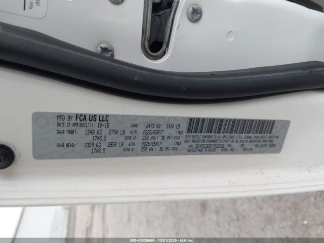 2017 DODGE JOURNEY 3C4PDCBG5HT532938 Photo 8