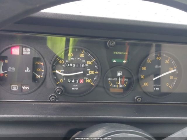 1986 FIAT BERTONE ZBBBS00A7G7156153 Photo 6