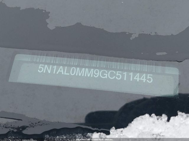 2016 INFINITI QX60 5N1AL0MM9GC511445 Photo 8