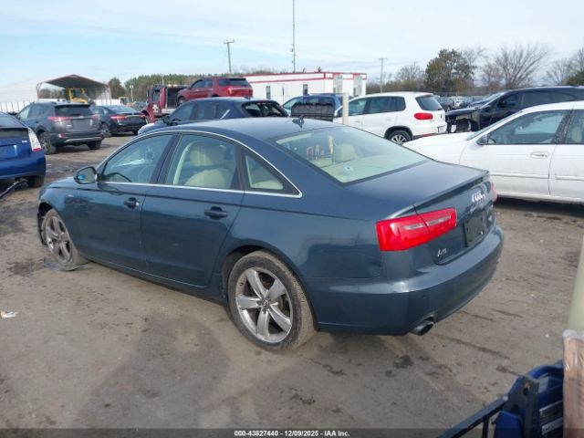 2012 AUDI A6 WAUGGAFC6CN135246 Photo 2