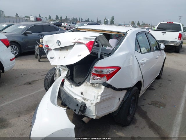 2T1BURHE5GC667065 Toyota COROLLA LE