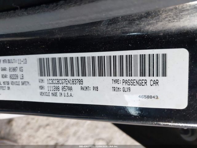 2014 CHRYSLER 200 1C3CCBCG7EN183789 Photo 8