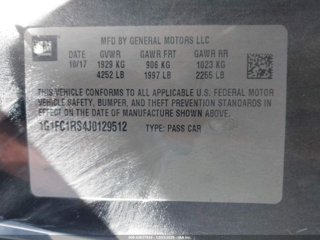 2018 CHEVROLET CAMARO 1G1FC1RS4J0129512 Photo 8