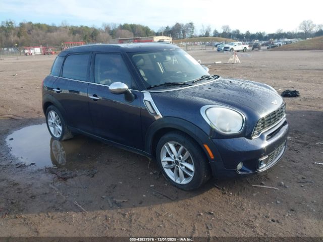 2012 MINI COOPER S COUNTRYMAN WMWZC3C59CWL84284