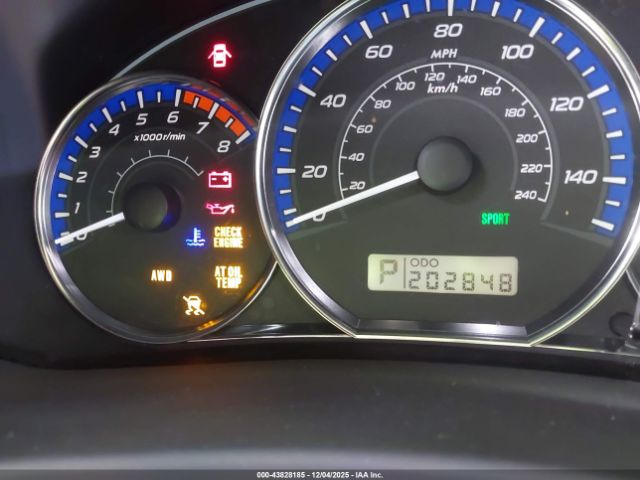 2010 SUBARU FORESTER JF2SH6AC9AH736842 Photo 6