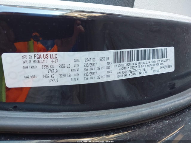 2C4RC1EG9HR764179 Chrysler Pacifica Touring-l Plus