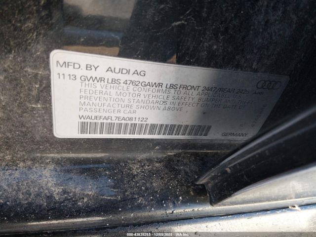 2014 AUDI A4 WAUEFAFL7EA081122 Photo 8