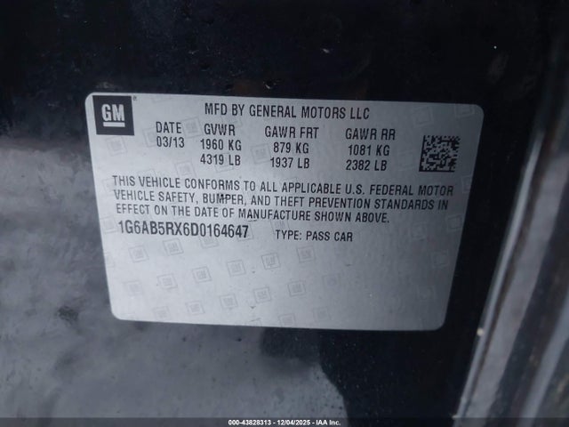 2013 CADILLAC ATS 1G6AB5RX6D0164647 Photo 8