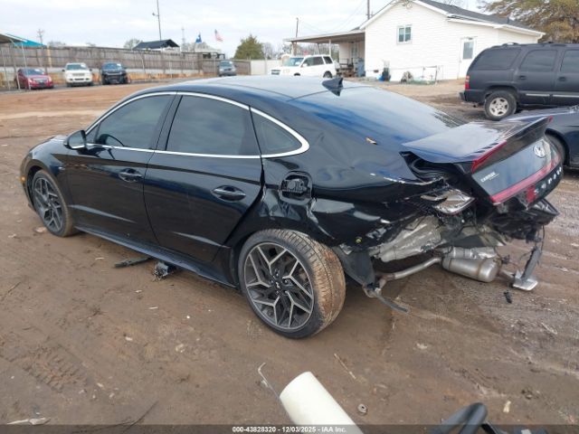 2022 HYUNDAI SONATA KMHL14JC7NA241254 Photo 2