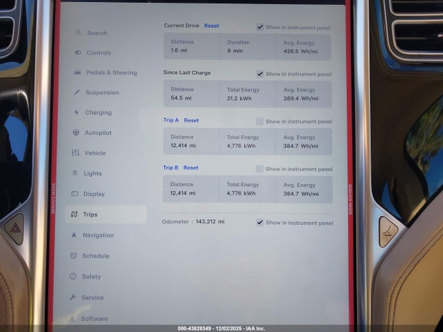 2015 TESLA MODEL S 5YJSA1H29FF085139 Photo 6