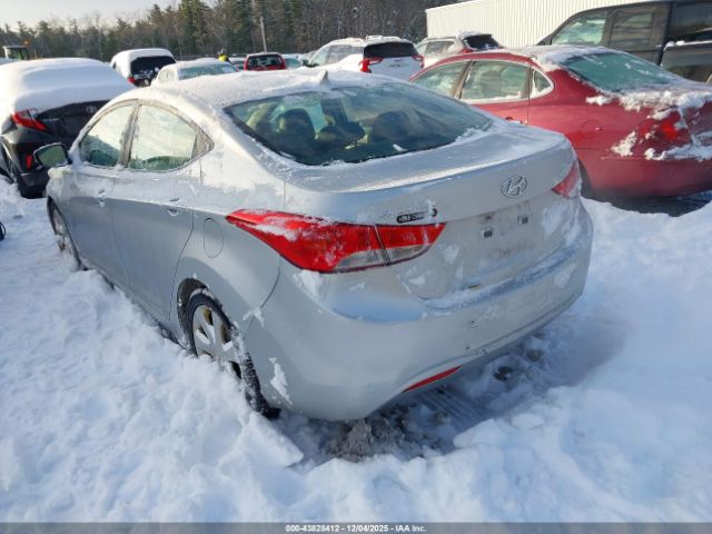 2012 HYUNDAI ELANTRA 5NPDH4AE4CH094905 Photo 2