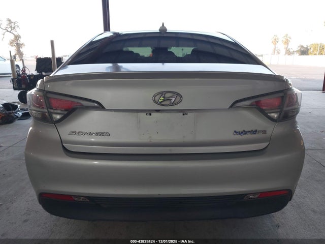 2016 Hyundai Sonata Hybrid Se მანქანა იყიდება აუქციონზე, vin: KMHE24L11GA011875, აუქციონის ნომერი: 43828424