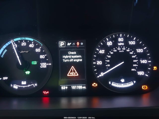 2016 Hyundai Sonata Hybrid Se მანქანა იყიდება აუქციონზე, vin: KMHE24L11GA011875, აუქციონის ნომერი: 43828424