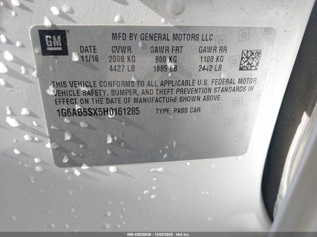 2017 CADILLAC ATS 1G6AB5SX5H0161285 Photo 8