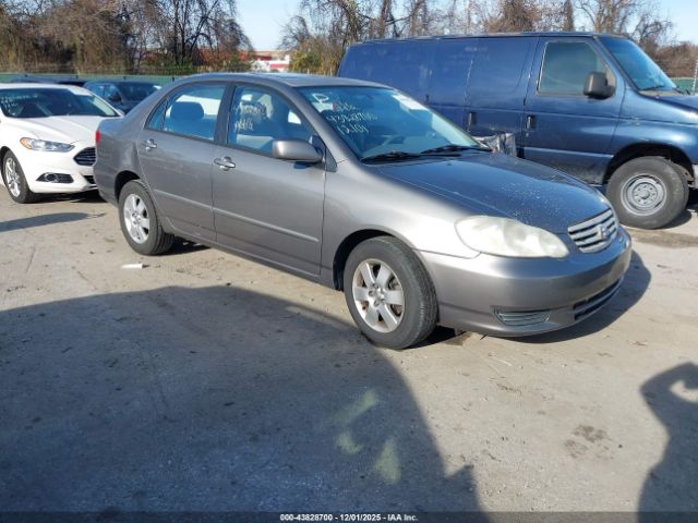 2004 TOYOTA COROLLA 2T1BR38EX4C263771