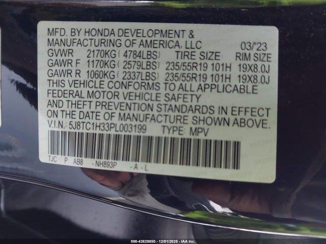 2023 ACURA RDX 5J8TC1H33PL003199 Photo 8