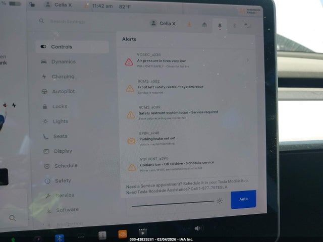Aukcja sprzedaży 2022 Tesla Model 3 Long Range Dual Motor All-wheel Drive, vin: 5YJ3E1EB1NF114919, numer aukcji: 43829281