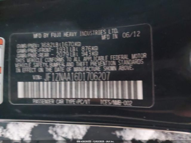 2013 SCION FR-S JF1ZNAA16D1706207 Photo 8