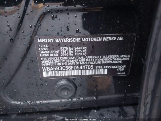 2015 BMW 535I WBA5B3C56FD544705 Photo 8