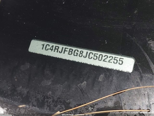 2018 JEEP GRAND CHEROKEE 1C4RJFBG8JC502255 Photo 8