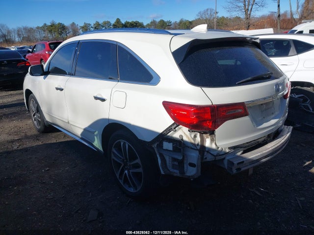 Продаж на аукціоні авто 2017 Acura Mdx Advance Package, vin: 5FRYD4H80HB003615, номер лоту: 43829362