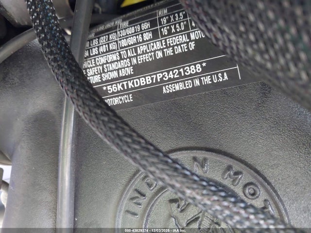 2023 INDIAN MOTORCYCLE CO. ROADMASTER 56KTKDBB7P3421388 Photo 9