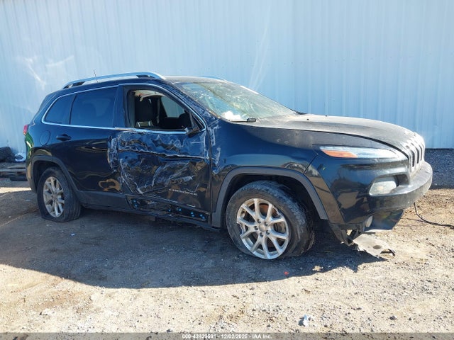 2016 Jeep Cherokee Latitude მანქანა იყიდება აუქციონზე, vin: 1C4PJLCB0GW293755, აუქციონის ნომერი: 43829591