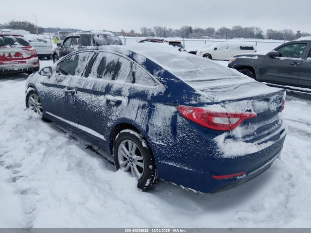 2016 HYUNDAI SONATA 5NPE24AF4GH414695 Photo 2