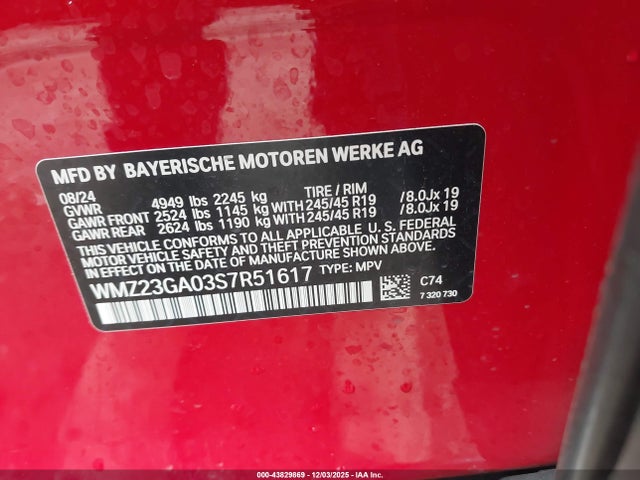 2025 MINI COUNTRYMAN WMZ23GA03S7R51617 Photo 8