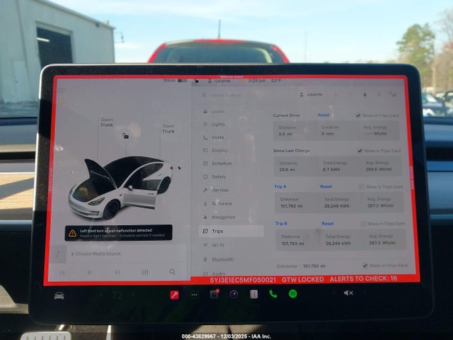 2021 TESLA MODEL 3 5YJ3E1EC5MF050021 Photo 6